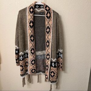 Shein Curve Open Cárdigan Size 1XL